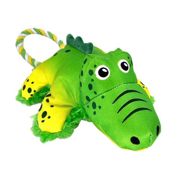 KONG Cozie Tuggz Alligator 4 KONG Cozie Tuggz Alligator – Bild 2