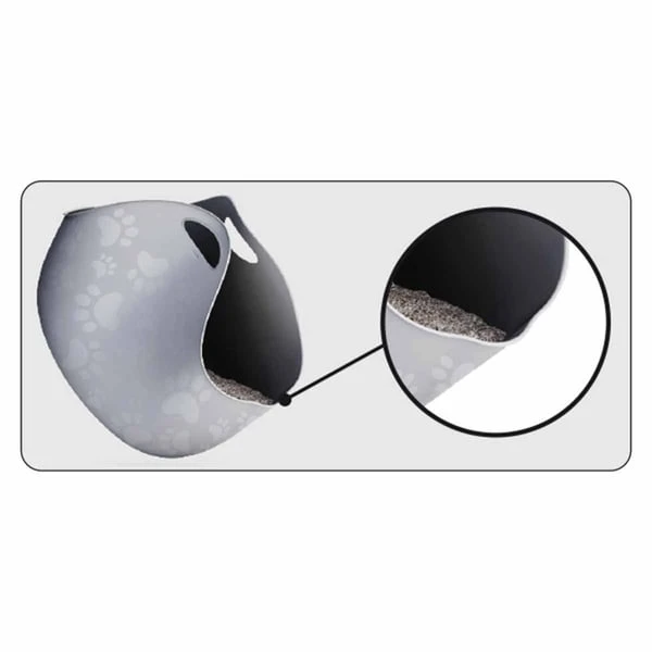 LitterLocker® Katzentoilette LitterBox Grau 7 LitterLocker® Katzentoilette LitterBox Grau – Bild 5