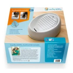 Lucky-Kitty Katzenbrunnen Aus Keramik, Weiß 17 Lucky-Kitty Katzenbrunnen Aus Keramik, Weiß -Haustierprodukte lucky kitty katzenbrunnen aus keramik weiss 5