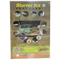 Lucky Reptile Terrarium Starter Kit 80 Cm "Schlange" -Haustierprodukte lucky reptile terrarium starter kit 80 cm schlange schwarz 2