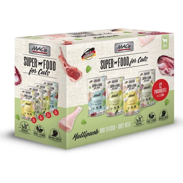 MAC's Cat Multipack Nur Fleisch 3 MAC's Cat Multipack Nur Fleisch