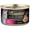 Miamor Feine Filets In Jelly Huhn Und Reis 100g Dose -Haustierprodukte miamor feine filets huhn und reis in jelly 100g