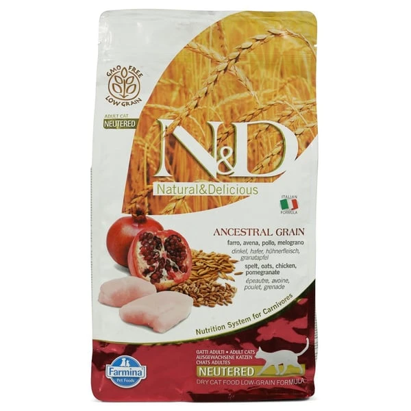 Farmina N&D Adult Getreidearm Huhn Und Granatapfel Für Kastrierte Katzen 4 Farmina N&D Adult Getreidearm Huhn Und Granatapfel Für Kastrierte Katzen – Bild 2