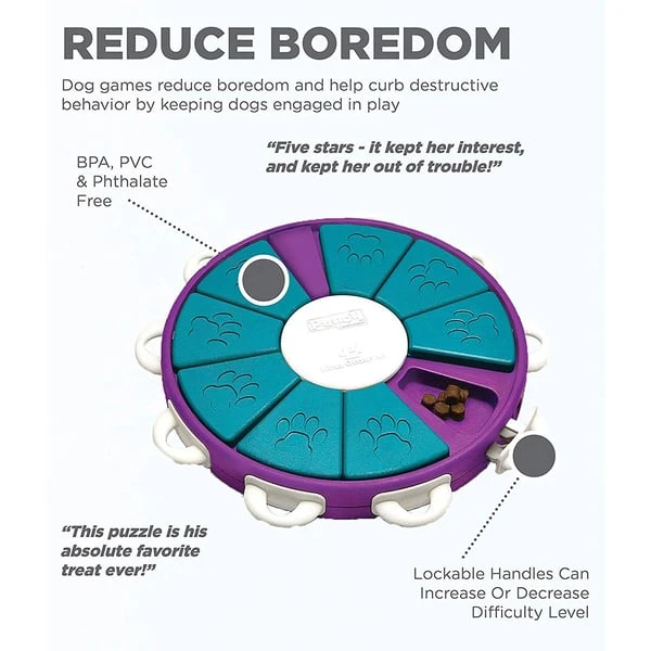 Nina Ottosson Dog Twister Intelligenzspielzeug 5 Nina Ottosson Dog Twister Intelligenzspielzeug – Bild 3