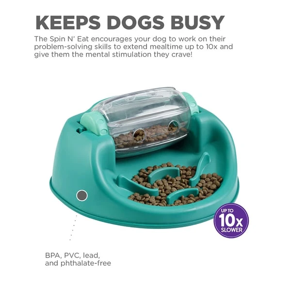 Nina Ottosson Dog Spin N'Eat Intelligenzspielzeug 8 Nina Ottosson Dog Spin N'Eat Intelligenzspielzeug – Bild 6