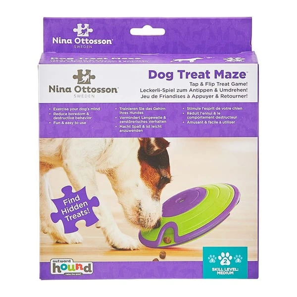 Nina Ottosson Treat Maze Intelligenzspielzeug 4 Nina Ottosson Treat Maze Intelligenzspielzeug – Bild 2