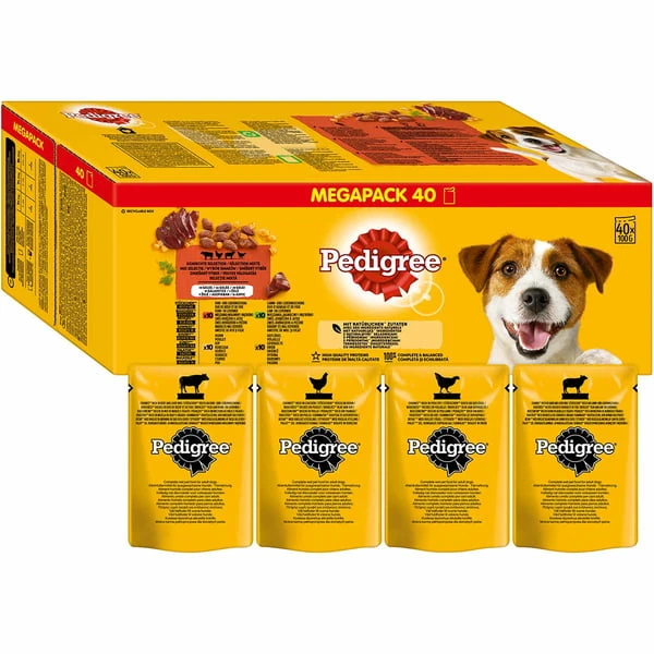 PEDIGREE Megapack Gemischte Selektion In Gelee 40x100g 5 PEDIGREE Megapack Gemischte Selektion In Gelee 40x100g – Bild 3