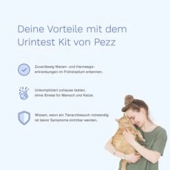 Pezz Urintest Kit Für Katzen -Haustierprodukte pezz urintest katze 3