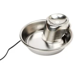 Pioneer Pet Edelstahl Trinkbrunnen Big Max Style 3,8 L -Haustierprodukte pioneer pet edelstahl trinkbrunnen big max style 3 8 l 2