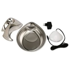 Pioneer Pet Edelstahl Trinkbrunnen Rain Drop Style 2,8 L 12 Pioneer Pet Edelstahl Trinkbrunnen Rain Drop Style 2,8 L -Haustierprodukte pioneer pet edelstahl trinkbrunnen rain drop style 2 8 l 1