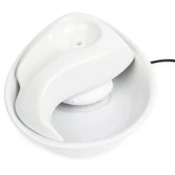 Pioneer Pet Keramik Trinkbrunnen Rain Drop Style 1,8 L Weiß -Haustierprodukte pioneer pet keramik trinkbrunnen rain drop style 1 8 l weiss 2