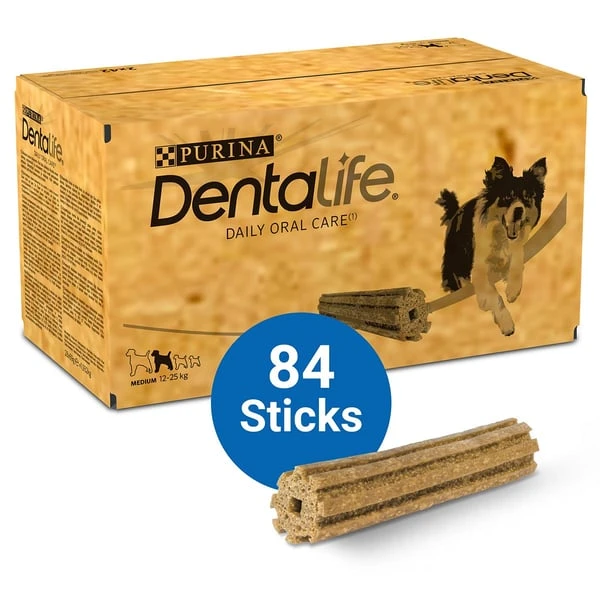 PURINA DENTALIFE Tägliche Zahnpflege-Snacks Für Mittelgroße Hunde 3 PURINA DENTALIFE Tägliche Zahnpflege-Snacks Für Mittelgroße Hunde