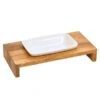 Replus Futterstation Siam 0,25l 2 Replus Futterstation Siam 0,25l -Haustierprodukte replus napf tranke futterstation siam 0 25l teak 1200x1200 1