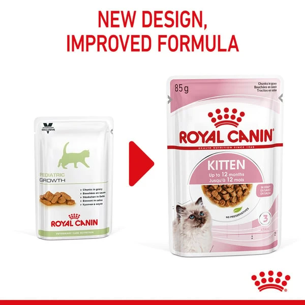 ROYAL CANIN KITTEN Nassfutter In Soße Für Kätzchen 5 ROYAL CANIN KITTEN Nassfutter In Soße Für Kätzchen – Bild 3