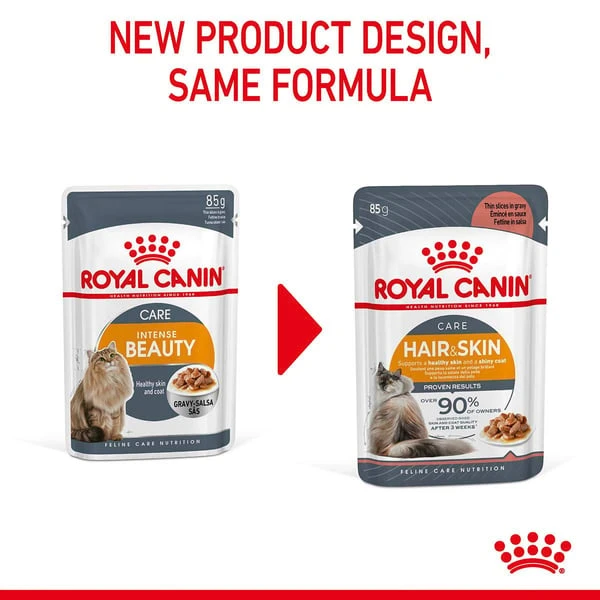 Royal Canin FCN Hair & Skin Gravy 4 Royal Canin FCN Hair & Skin Gravy – Bild 2