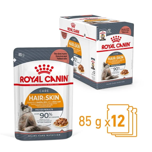 Royal Canin FCN Hair & Skin Gravy 14 Royal Canin FCN Hair & Skin Gravy – Bild 12