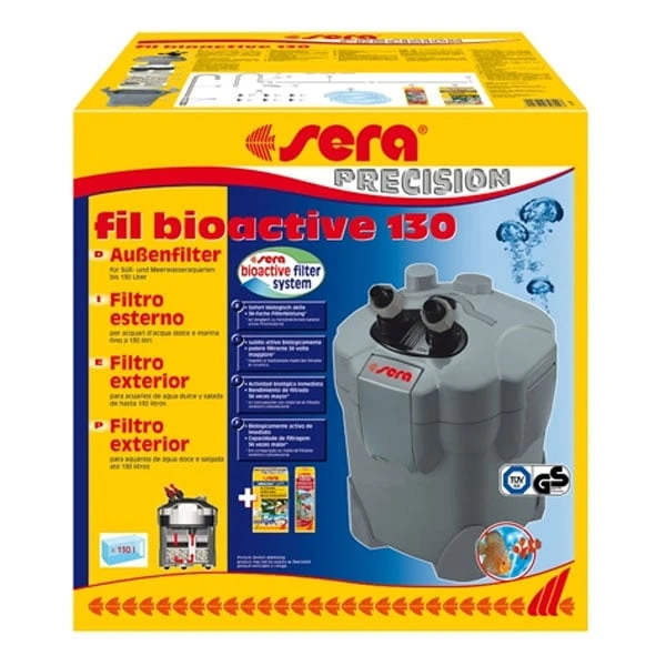 Sera Fil Bioactive 130 Außenfilter 3 Sera Fil Bioactive 130 Außenfilter