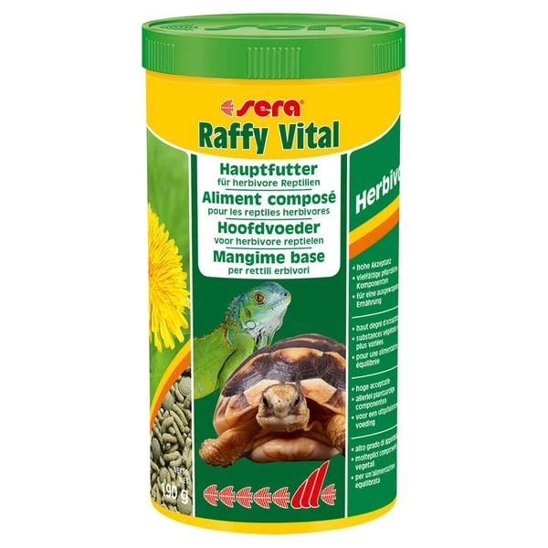 Sera Schildkrötenfutter Raffy Vital 3 Sera Schildkrötenfutter Raffy Vital