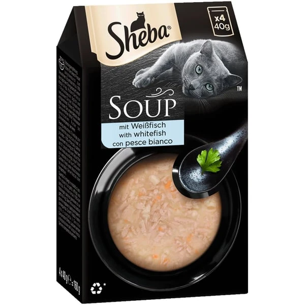 SHEBA Soup Mit Weißfisch 3 SHEBA Soup Mit Weißfisch