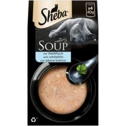 SHEBA Soup Mit Weißfisch 6 SHEBA Soup Mit Weißfisch -Haustierprodukte sheba soup weissfisch web 2