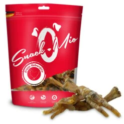 SnackOMio - Hühnerfüße 350g Und Hühnerflügel 500g -Haustierprodukte snackomio huehnerfuesse 1606f136ba0025