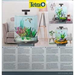 Tetra AquaArt Explorer Line Halfmoon Komplett-Set 60l -Haustierprodukte tetra aquaart explorer line halfmoon komplett set 60l anthrazit 4