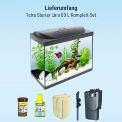 Tetra Starter Line LED Aquarium 80L -Haustierprodukte tetra starterline led 80l 2IU8rwMKwjc5Vj