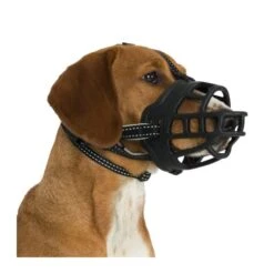 Trixie Muzzle Flex Maulkorb Schwarz -Haustierprodukte trixie flex maulkorb silikon s xl 02