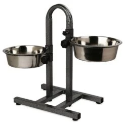 Trixie Hundebar Separat Höhenverstellbar 2,8 L -Haustierprodukte trixie hundebar separat hoehenverstellbar 2 8 l o 24cm 1