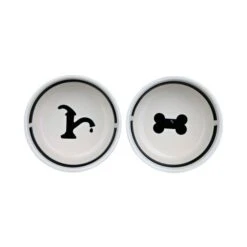 Trixie Keramiknapf-Set Eat On Feet Mit Ständer -Haustierprodukte trixie keramiktopf set eat on feet mit stander 0 25 1 6l