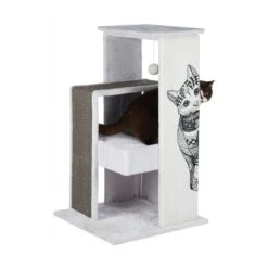 Trixie Kratzbaum Maria 101cm Weiß/grau