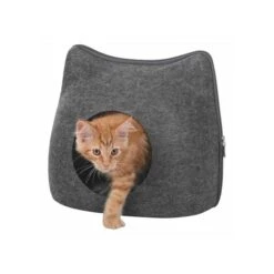 Trixie Kuschelhöhle Cat - Anthrazit -Haustierprodukte trixie kuschelhohle cat anthrazit 3
