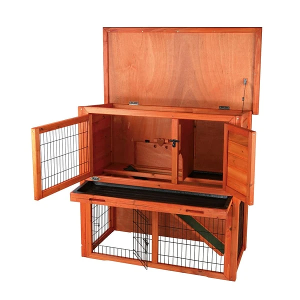 Trixie Natura Kleintierstall Mit Freilaufgehege 6 Trixie Natura Kleintierstall Mit Freilaufgehege – Bild 4