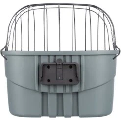 Trixie Front-Fahrradkorb, Grau 9 Trixie Front-Fahrradkorb, Grau -Haustierprodukte trixie fahrradkorb kunststoff 4