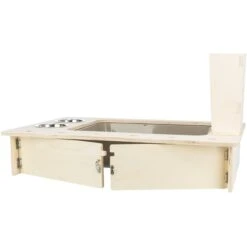 Trixie Futterstation Mit Näpfen Und Heuraufe Holz 10 Trixie Futterstation Mit Näpfen Und Heuraufe Holz -Haustierprodukte trixie futterstation holz 4