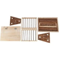 Trixie Heuraufe Mit Dach Aus Rindenholz XL 10 Trixie Heuraufe Mit Dach Aus Rindenholz XL -Haustierprodukte trixie heuraufe 4