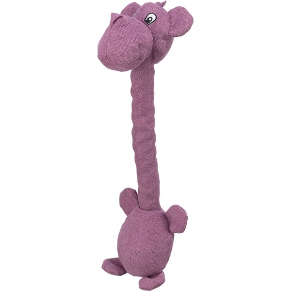 Trixie Plüsch Nilpferd Mit Tau 54 Cm 4 Trixie Plüsch Nilpferd Mit Tau 54 Cm – Bild 2