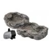 Velda Stone Waterfall Set -Haustierprodukte velda wasserfall element cascade 50cm polystone set web 1