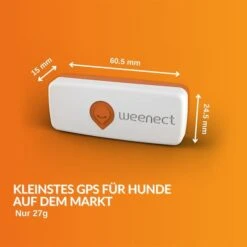Weenect XS GPS Tracker Für Hunde Weiß -Haustierprodukte weenect xs gps tracker fur hunde weiss 3