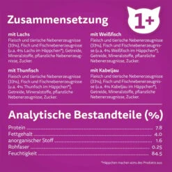 Whiskas Multipack 1+ Fisch Auswahl Gelee 80x85g 12 Whiskas Multipack 1+ Fisch Auswahl Gelee 80x85g -Haustierprodukte whiskas multipack 1plus fisch auswahl gelee 80x85g 3