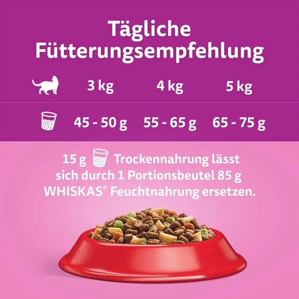 Whiskas Trocken Adult 1+ Mit Rind 3,8kg 5 Whiskas Trocken Adult 1+ Mit Rind 3,8kg – Bild 3
