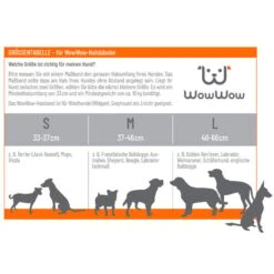 WowWow Professional Halsband Blau 27 WowWow Professional Halsband Blau -Haustierprodukte wowwow tabelle