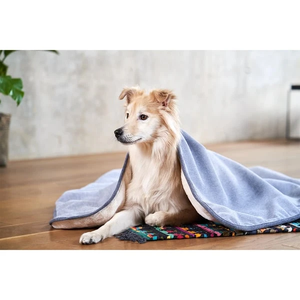 ZooRoyal Decke Levi Grau 120 X 100 Cm 11 ZooRoyal Decke Levi Grau 120 X 100 Cm – Bild 9