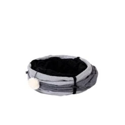 ZooRoyal Rascheltunnel Maja Grau Ø 30 X 90 Cm -Haustierprodukte zooroyal rascheltunnel maja 4