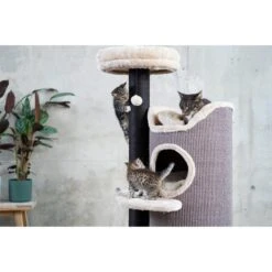 ZooRoyal Kratzbaum Juanita 132cm 14 ZooRoyal Kratzbaum Juanita 132cm -Haustierprodukte zooroyal kratzbaum juanita 132cm 3