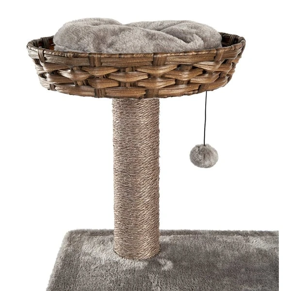 ZooRoyal Kratzbaum Lilly 127 Cm Cappuccino 5 ZooRoyal Kratzbaum Lilly 127 Cm Cappuccino – Bild 3