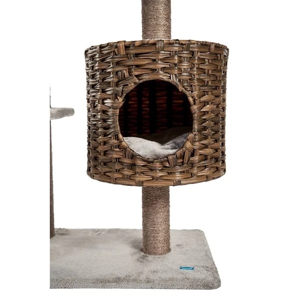 ZooRoyal Kratzbaum Lilly 127 Cm Cappuccino 7 ZooRoyal Kratzbaum Lilly 127 Cm Cappuccino – Bild 5