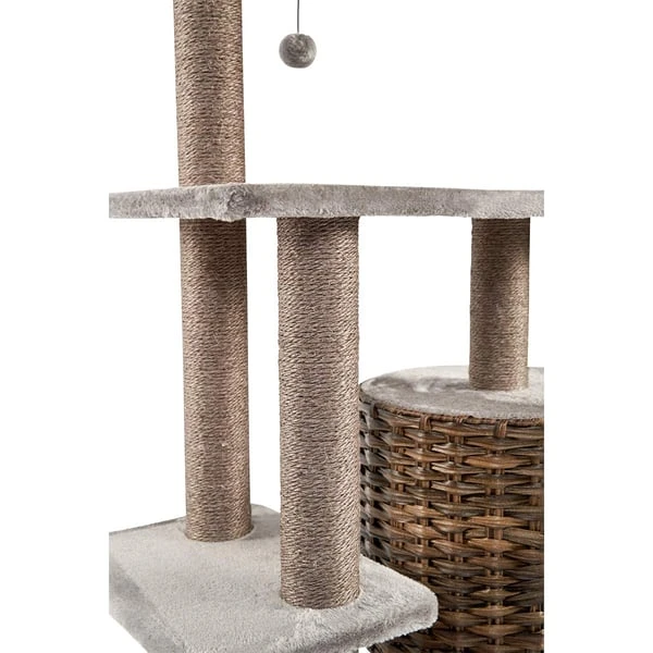 ZooRoyal Kratzbaum Lilly 127 Cm Cappuccino 9 ZooRoyal Kratzbaum Lilly 127 Cm Cappuccino – Bild 7