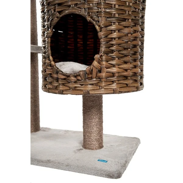 ZooRoyal Kratzbaum Lilly 127 Cm Cappuccino 10 ZooRoyal Kratzbaum Lilly 127 Cm Cappuccino – Bild 8