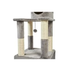 ZooRoyal Kratzbaum Mia 146cm Grau -Haustierprodukte zooroyal kratzbaum mia 146cm grau 5